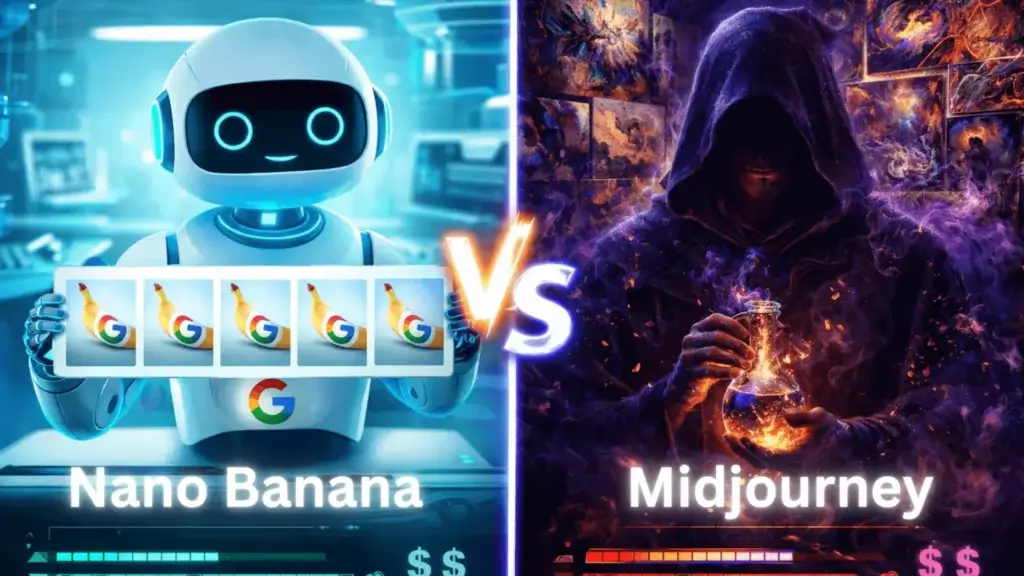 Nano Banana vs Midjourney