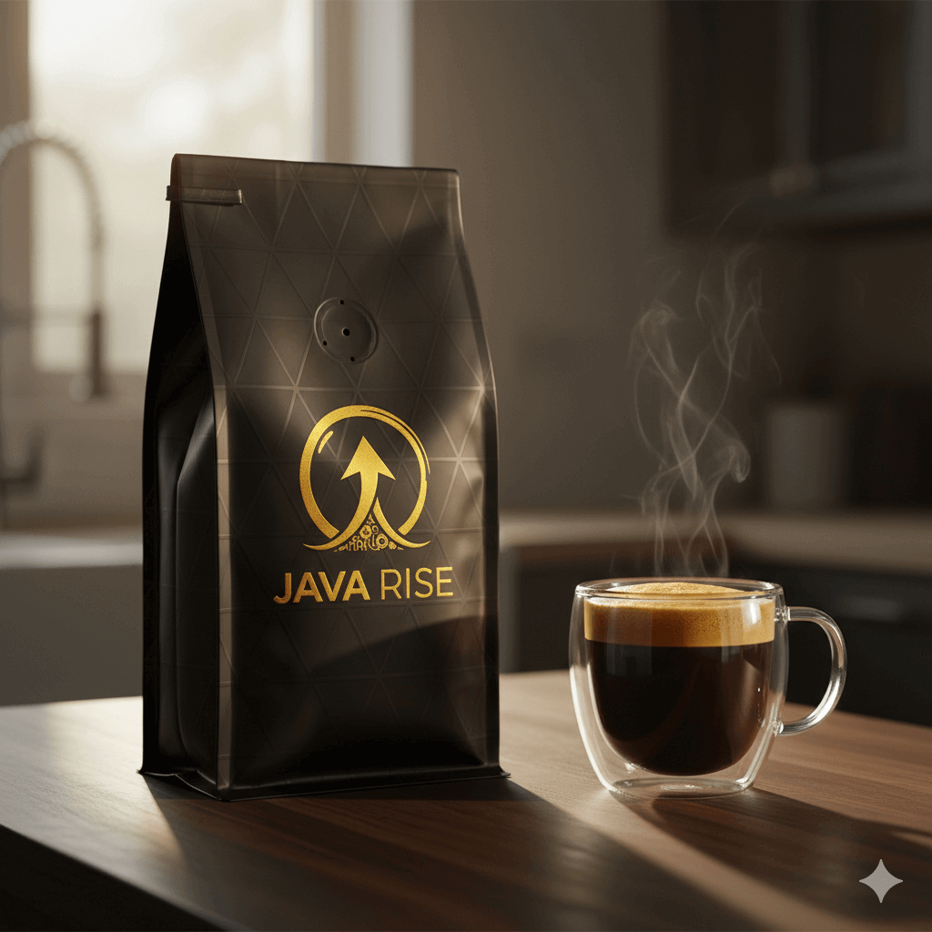 Google Gemini Coffee Branding