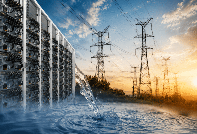 AI data center footprint