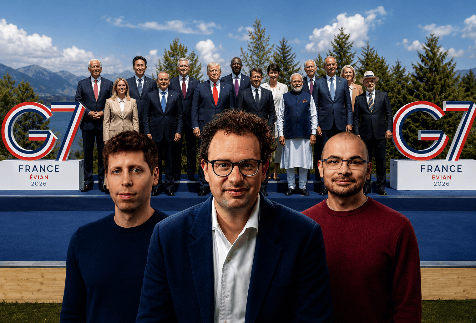 G7 AI safety summit in Evian-les-Bains, France
